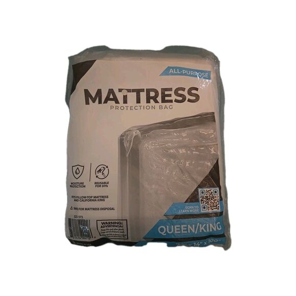 NEW Protective Mattress Bag #523 573 Queen/King Fits Pillowtop 78"×14"×100" Bed - Picture 1 of 2